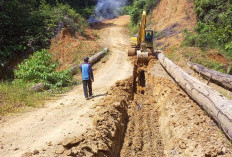 Akses Sungai Mulai Surut, PUPR Mahulu Kebut Pengerjaan Jalan Menuju Tiong Ohang