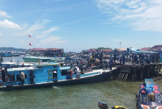 Tak lagi Sesak, Pelabuhan Klotok Penajam Mulai Lengang Setelah Lebaran 