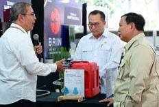 BRIN Pamerkan Teknologi ANG kepada Presiden Prabowo, Hemat Subsidi LPG Rp26 Triliun