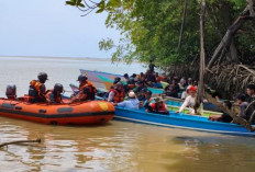 Perahu Terbalik Dihantam Ombak di Sungai Telake, Satu orang Perempuan Tenggelam