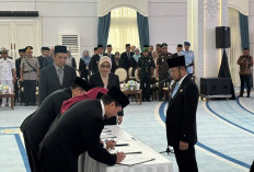 Rudy Mas’ud Melantik 9 Pejabat Pemprov Kaltim, Ini Daftarnya