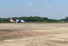 Bandara Kalimarau Berau Terdampak Kabut Asap, Jarak Pandang Cuma Sampai 1.800 Meter 