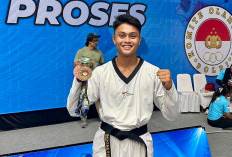 Tekuni Taekwondo sejak SD, Bripda Hilmi Bawa Pulang Tiga Medali Sekaligus dari Kapolri Cup VII 