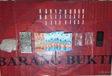 Pria 48 Tahun di Muara Komam Dibekuk Polisi, Kedapatan Simpan 29 Paket Sabu di Warung