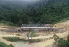 Jembatan Sei Bataan Siap Berfungsi Akhir Tahun, Akses Darat Berau–Kutim Makin Mudah