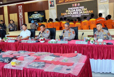 81 Tersangka Street Crime Ditangkap di Kaltim, Didominasi Kasus Pencurian