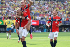 Piala Dunia 2026: 2 Gol Haaland Singkirkan Brasil di Babak 16 Besar, Norwegia Lolos ke Perempat Final