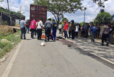 Kecelakaan Maut Di Ringroad 2, Ibu dan Anak Tewas Terlindas Truk Peti Kemas 