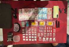 Polres Paser Bongkar Peredaran Narkoba di Tanah Grogot, Sita 62 Paket Sabu Seberat 49,44 Gram