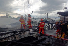 3 Bangunan di Kota Bangun Ludes Terbakar, 1 Warga Mengalami Luka Ringan