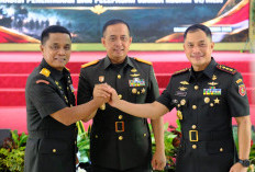 Pangdam VI/Mulawarman Pimpin Sertijab Danrem 091/ASN dan Pejabat Utama Kodam VI/Mlw