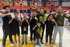Berangkat Dengan Dana Pribadi, Muaythai Kukar Bawa Pulang 4 Medali Tingkat Nasional