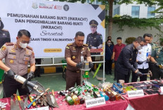 Pemkot Samarinda Dukung Kejati Kaltim, Barang Bukti Dimusnahkan, Puluhan Kendaraan Dikembalikan