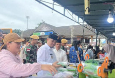 Antusias Pembeli Cukup Tinggi, Wabup Mahulu Soroti Minimnya Partisipasi UMKM di Pasar Ramadan
