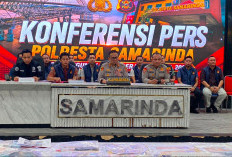 Polresta Samarinda Sita Narkoba Senilai Rp982 Juta dari 56 Kasus, 74 Tersangka Ditahan