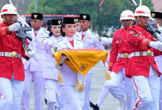 Sosok Feni Anggela, Pembawa Baki di Upacara HUT ke-81 RI di Berau