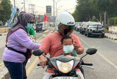 Udara Berau Masuk Status Tidak Sehat, Dinkes Bagikan 4.000 Masker 
