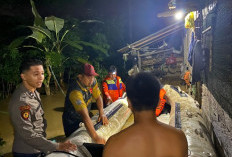 Sungai Karangan di Kutim Meluap, 300 KK Terdampak Banjir