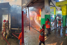 Kebakaran Hanguskan 7 Ruang Kelas SDN 002 Loa Janan, Titik Api Diduga Berasal dari Kantin