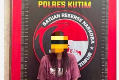 Perempuan di Kombeng Kutim Digerebek Saat Menimbang Sabu, Polisi Amankan 6 Paket