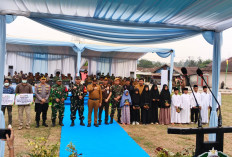 Hadiri TMMD ke-130 di Loa Kulu, Bupati Ingin  Pembangunan Infrastruktur Jalan Ditingkatkan 