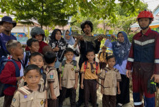 Anak Buaya Masuk Lingkungan TK di Sangatta Kutai Timur, Diduga Tersesat