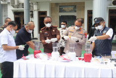 Kejari Bontang Musnahkan Barang Bukti dari 43 Perkara, Didominasi Kasus Narkotika