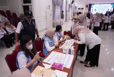 110 CPNS di Bontang Tes Urine, 1 Orang Positif Menggunakan Obat Mengandung Prekusor Narkotika