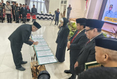  Enam Kepala OPD di Lingkungan Pemkot Bontang Dilantik 
