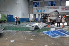 Tangki Truk Meledak di Bengkel Hino Balikpapan 