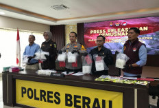 Gagal Diselundupkan ke Balikpapan, Kurir Sabu 10 Kg di Berau Terancam Hukuman Mati