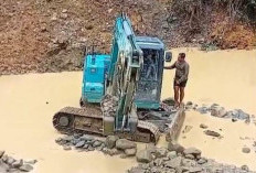 Petinggi Batu Majang Mahulu Ditetapkan Tersangka Kasus Tambang Emas Ilegal, Excavator Kampung Ikut Ditahan