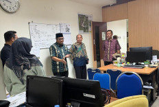 Wabup Paser Tinjau Hari Pertama WFH, Sebut Masih Minim Sosialisasi ke ASN