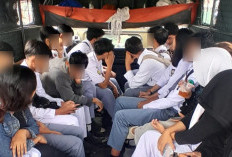 Nongkrong Saat Jam Pelajaran, Sebanyak 23 Siswa di Kukar Diamankan Satpol PP