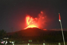 2 Gunung Api di Indonesia Erupsi, Lewotobi Semburkan Abu 1 Km, Semeru Gempa 21 Kali