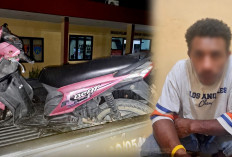 Baru 10 Menit Diparkir, Motor Honda Beat di Balikpapan Timur Raib