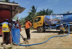 Kekeringan Ancam Sekitar IKN, BPBD PPU Kirim 62 ribu Liter Air Bersih ke Desa Karang Jinawi