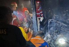 Nenek dan Cucu Tewas Terjebak Kebakaran di Jalan RA Kartini Tanah Grogot