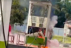 SPBU Muara Wahau Kutai Timur Terbakar Usai Ledakan Dispenser, Kerugian Tembus Rp500 Juta