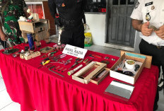 Petugas Rutan Tanjung Redeb Temukan Badik hingga Obeng di Dalam Sel Warga Binaan 