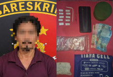 Polsek Muara Bengkal Ringkus Terduga Pengedar Sabu, 11 Paket dan Uang Tunai Diamankan