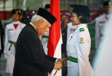 OIKN Kukuhkan 52 Anggota Paskibra HUT ke-81 RI di Nusantara