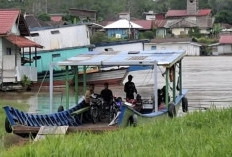 Mobilitas Warga Tering Lama Kubar Bergantung Feri Penyeberangan, Berharap Dibangunkan Jembatan Penghubung