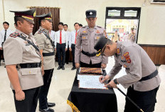 Polres Kubar Lakukan Mutasi, Ini Pesan Kapolres 