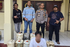 Hendak Jual Oli Perusahaan, Karyawan di Loa Janan Ditangkap Polisi