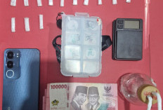 Diduga Edarkan Sabu, Pemuda Asal Bontang Selatan Ditangkap Polisi 