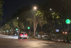 Percantik Pusat Kota Jelang Porprov, Pemkab Paser Benahi Lampu Hias, Air Mancur hingga Penerangan Jalan
