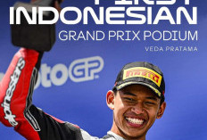 Veda Ega Pratama Cetak Sejarah! Podium Moto3 Brasil 2026 Diwarnai Red Flag Dramatis