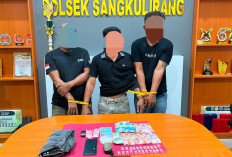 Tiga Pria Pengedar Sabu di Sandaran Diciduk, Polisi Sita 23 Paket Sabu Siap Edar
