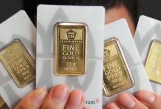 Harga Emas Antam Catat Kenaikan Tajam, Rp80 Ribu per Gram